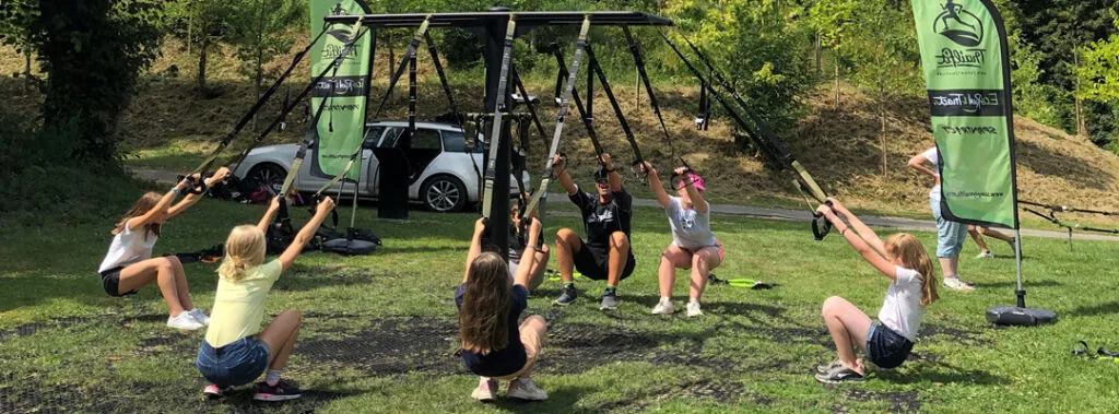 Entraînement sur Station Trailfit